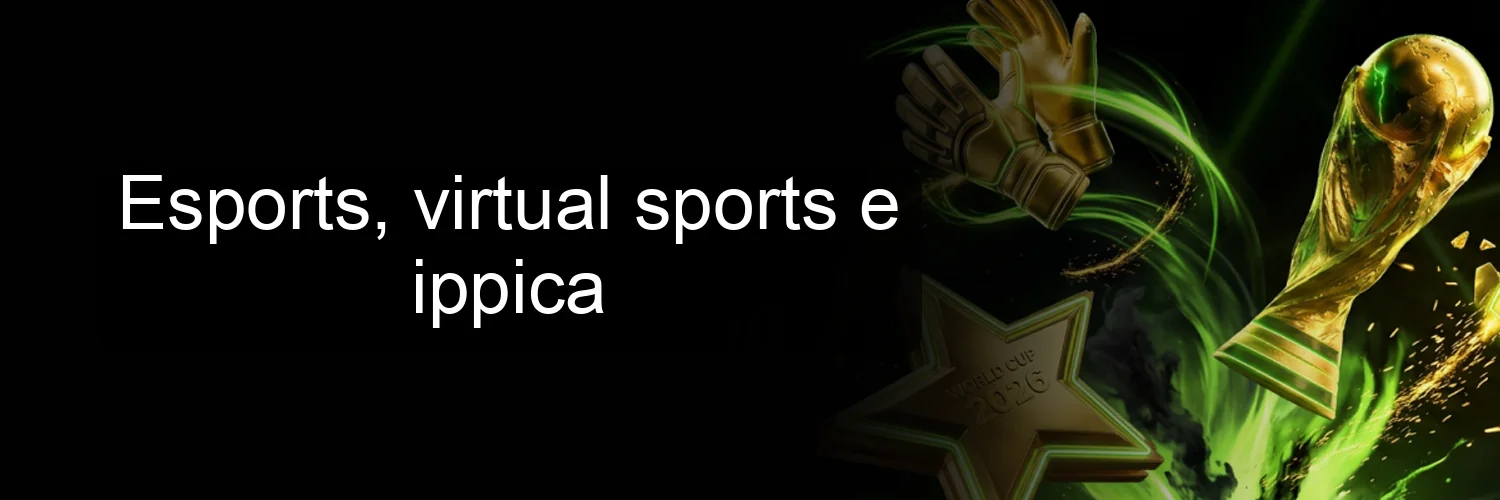 Esports, virtual sports e ippica Esports, virtual sports e ippica